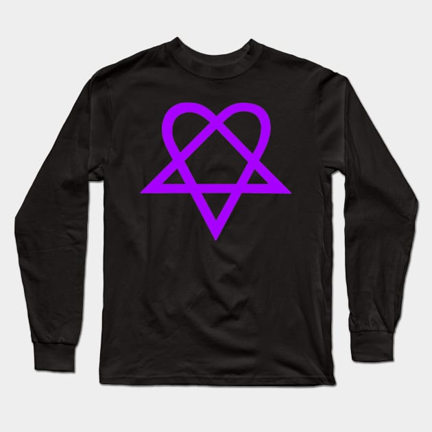 Heartagram HIM Bam Margera Long Sleeve T-Shirt by The_Shape